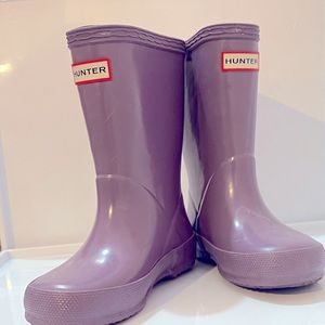 Hunter Rainboots in Toddler girls size 7 EUC Very clean